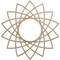 Ekena Millwork Eleanor Wood Fretwork Pierced Ceiling Medallion, Birch, 16"OD x 6 1/8"ID x 1/4"T CMWP16X16X0250EABI - alternate 1
